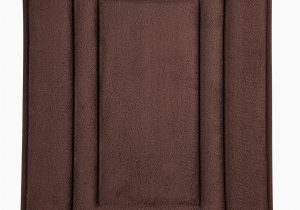 Sunham Home Fashions Bath Rug Sunham Inspire Plus Bath Rug Features Unique 3d Fiber Structure Brings Stylish and Functional Flair to Your Décor 17 Inch by 24 Inch Brown