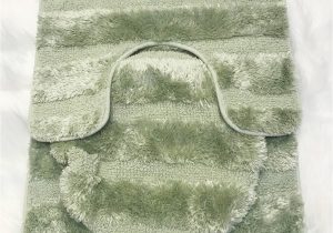 Super soft Bath Rugs Luxurious Super soft 3 Piece Bath Rug Set In Pistachio From Papiyona fort Bay