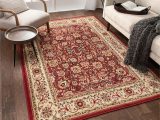 Superior Elegant Glendale Collection area Rug Well Woven Persa 9’3″ X 12’6″ Traditional oriental Persian Brown …