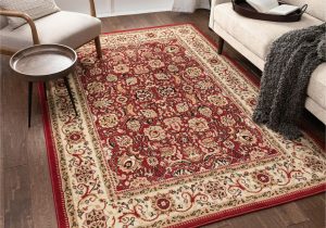 Superior Elegant Glendale Collection area Rug Well Woven Persa 9’3″ X 12’6″ Traditional oriental Persian Brown …