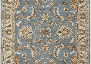 Tan and Blue area Rug 8×10 Rizzy Home Volare Collection Wool area Rug 8 X 10 Blue Brown Tan Blue Lt Teal Lt Brown Border