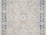 Taupe and Blue Rug Cecily Rug In Taupe & Blue Joss & Main