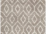 Taupe and White area Rug Surya Seren I Shag Sgt 2303 area Rugs