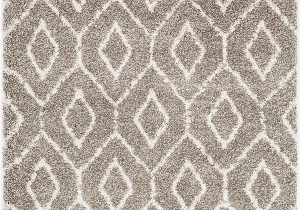 Taupe and White area Rug Surya Seren I Shag Sgt 2303 area Rugs