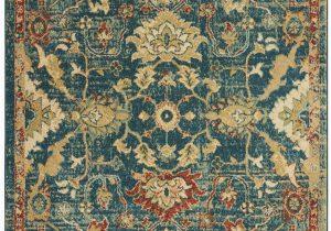 Teal and Blue area Rugs Nourison Traditional Antique Trq02 Teal Blue area Rug