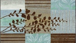 Teal and Brown area Rug 8×10 Chocolate area Rugs In Various Sizes and Patterns