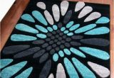 Teal and Brown area Rug 8×10 Precious White area Rug 8×10 Lovely White area Rug