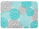 Teal and Gray Bathroom Rugs Amazon Com Coolest Secret Bath Mat Floral Turquoise Teal