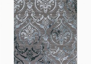 Teal and Gray Bathroom Rugs thema Large Damask Rug In Teal Grey Bed Bath Beyond