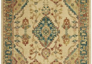 Teal and Ivory area Rugs Nourison Traditional Antique Trq04 Ivory Teal area Rug