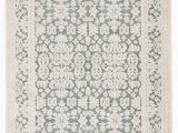 Teal and Ivory area Rugs Regal Damask Teal Ivory area Rug 7 6"x9 6"
