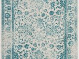 Teal area Rugs for Sale Rugstudio Sample Sale R Ivory Teal area Rug Last Chance