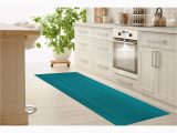 Teal Blue Kitchen Rugs Kavka Designs Modern & Contemporary Indoor Polyester Kitchen Rugs …