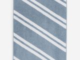 Terry Cloth Bath Rugs John Lewis & Partners Diagonal Stripe Terry Cotton Bath Mat