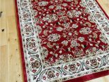 Thick Carpet Pad for area Rugs Small Xx Large Red Border Traditional Classic Thick Luxury soft Wool Look Persian Look area Rugs Heavy Quality area Rug soft Carpet Non Shed Hall