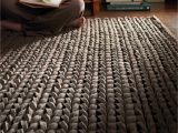 Thick Pile Wool area Rugs Urbane Sepia Thick Pile Braided Wool Rug by Rug Guru