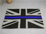 Thin Blue Line Rug Police: British Flag & the Thin Blue Line Rug by Jared S Davies …