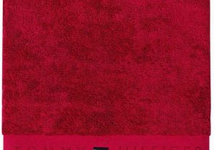 Tommy Hilfiger Bathroom Rugs tommy Hilfiger Plain Red towels Bathroom Linen Bath Sheet 100x150cm