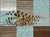 Turquoise and Brown area Rug 8×10 Chocolate area Rugs In Various Sizes and Patterns