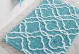 Turquoise and Brown Bathroom Rugs Dena Home Tangiers Bath Rug