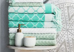 Turquoise Bath towels and Rugs Update Your Bathroom with soft towels Plush Bathroom Rugs