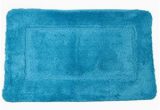 Turquoise Color Bathroom Rugs Amazon Com Square Design Turquoise Blue Bathroom Mat