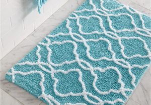 Turquoise Color Bathroom Rugs Tangiers Bath Rug Everything Turquoise