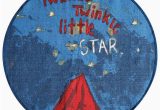 Twinkle Twinkle Little Star area Rug Twinkle Twinkle Little Star Round Kids Rug