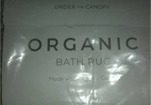 Under the Canopy Bath Rug Under the Canopy 17" X 24" organic Cotton Bath Rug In Juniper Mint Seafoam New