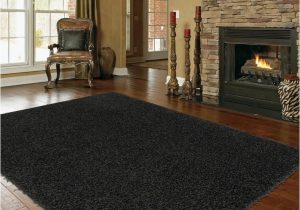 Very Large area Rugs Cheap Shaggy Extra Black area Rug