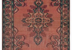 Vintage area Rugs for Sale Turkish Vintage area Rug 6 3" X 9 4" 75 In X 112 In In