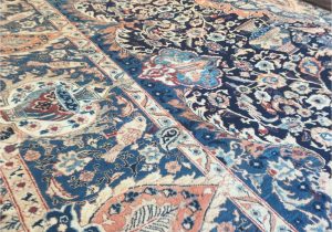 Vintage Blue Persian Rug Gorgeous Vintage Blue and White Decorating Persian Rug