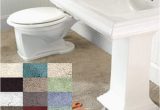 Wall to Wall Bathroom Rug Imperial 5 X 6 solid Color Wall to Wall Bathroom Rug by