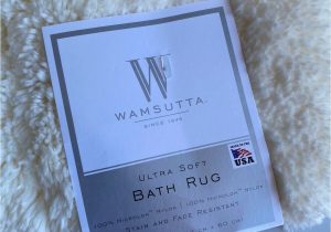 Wamsutta Contour Bath Rug Wamsutta Ultra soft 17 X 24 Inch Ivory Bath Rug Stained
