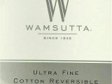 Wamsutta Cotton Reversible Bath Rug New Wamsutta Luxury Ultra Fine Cotton Reversible Bath Rug 17" X 24" In Canvas