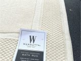 Wamsutta Hotel Bath Rug Nwt Wamsutta R Jacquard 20 Inch X 33 Inch Ring Spun Cotton Bath Rug Vanilla