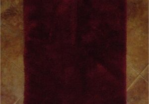 Wamsutta Perfect soft Bath Rug New Deep Red Looks Burgundy Wamsutta Perfect soft Bath Rug 24"x40" Msrp $49 See Description