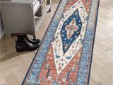 Washable area Rugs and Runners Pauwer Non Slip Runners for Hallways with Rubber Backing, 2×6 Boho Runner Rug for Kitchen, Farmhouse Laundry Room Carpet Runner, Washable area Rugs …