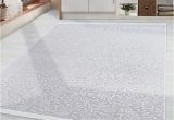 Washable Non Slip area Rugs soft Living Room Carpet, Washable, Non-slip, Tendrils, Flowers, Motif, Beige