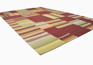 Wayfair area Rugs 7 X 10 One-of-a-kind Hand-knotted 7′ X 10′ Wool area Rug In Red/green
