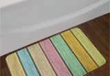 Wayfair Bathroom Rugs and towels Pastel Colorful Bath Rug