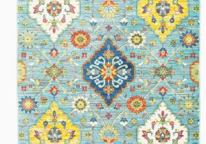 Wayfair Blue and Yellow Rug Mansi Floral Baby Blue Yellow area Rug
