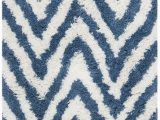 Wayfair Rugs Blue and White Davey Hand Tufted Ivory Blue White area Rug