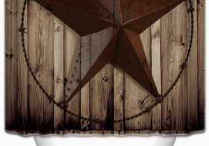 Western Bathroom Rug Sets Vandarllin Western Texas Star Bathroom Set Shower Curtain with Bath Mats Rugs