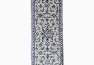White and Blue oriental Rugs Nain Kashmar