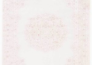 White area Rug for Nursery Malo Medallion Pink & White area Rug In 2020