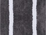 White Bath Rug with Black Border Amazon Home Dynamix Bpsr 451 Border Plush Step