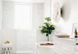 White Bathroom Runner Rug All White Bathroom Design Glass Shower Faded oriental