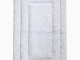 White Cotton Bathroom Rugs Chardin Home Classic Bath Rug 27"x45" White 100