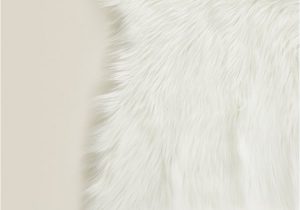 White Fur Bathroom Rugs White Faux Fur Rug